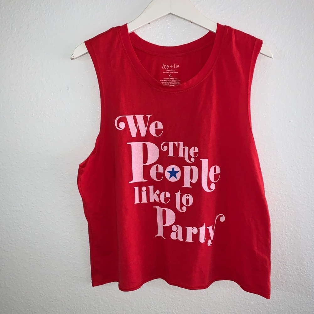 We the people like to party NWOT